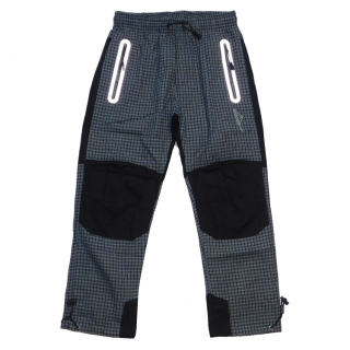 Dětské outdoorové plátěné kalhoty Kugo FK7615 šedé